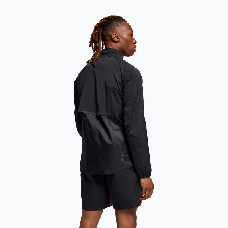 Laufjacke Herren On Running Weather black 4