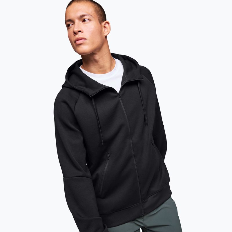 Hoodie Herren On Zipped Hoodie black 4