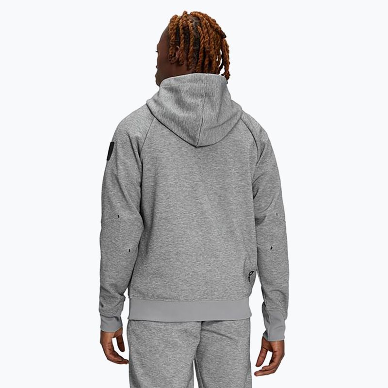 Hoodie Herren On Zipped Hoodie grey 2
