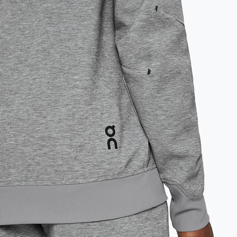 Hoodie Herren On Zipped Hoodie grey 6