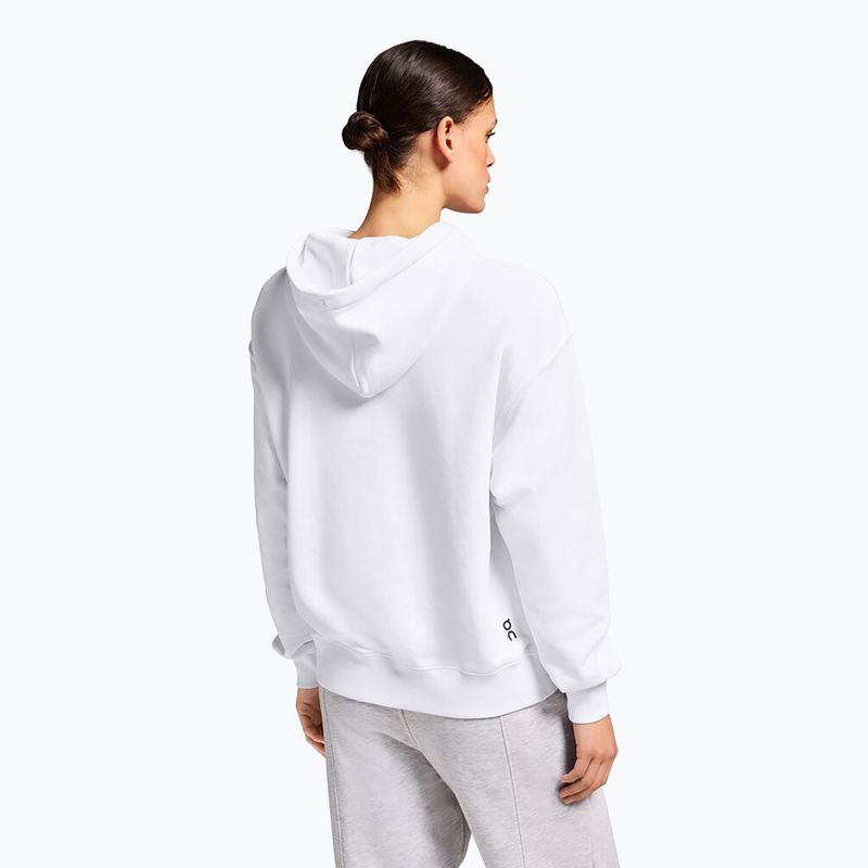 Women's On Club Hoodie weiß 3