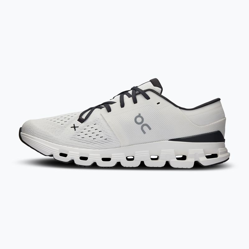 Herren On Cloud X 4 elfenbein/schwarz Laufschuhe 10