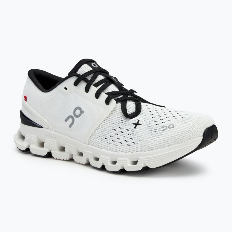 Herren On Cloud X 4 elfenbein/schwarz Laufschuhe