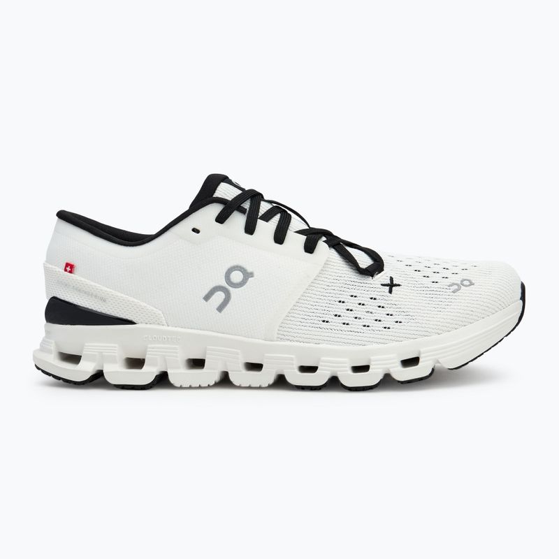 Herren On Cloud X 4 elfenbein/schwarz Laufschuhe 2