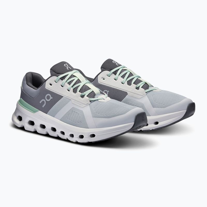 Herren On Cloudrunner 2 glacier/sage Laufschuhe 8