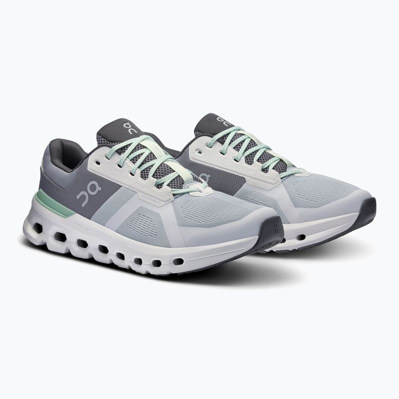 Herren On Running Cloudrunner 2 glacier/sage Laufschuhe 8