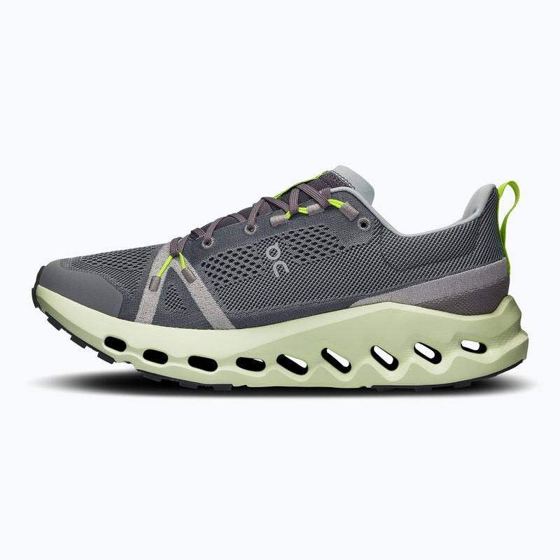 Herren On Cloudsurfer Trail Eisen/Lima Laufschuhe 10