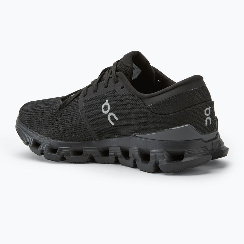 Damen Laufschuhe On Cloud X 4 schwarz/eclipse 3