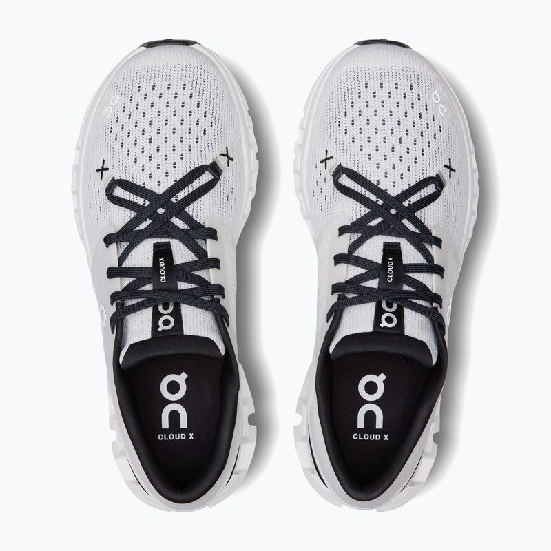 Damen Laufschuhe On Cloud X 4 elfenbein/schwarz 13