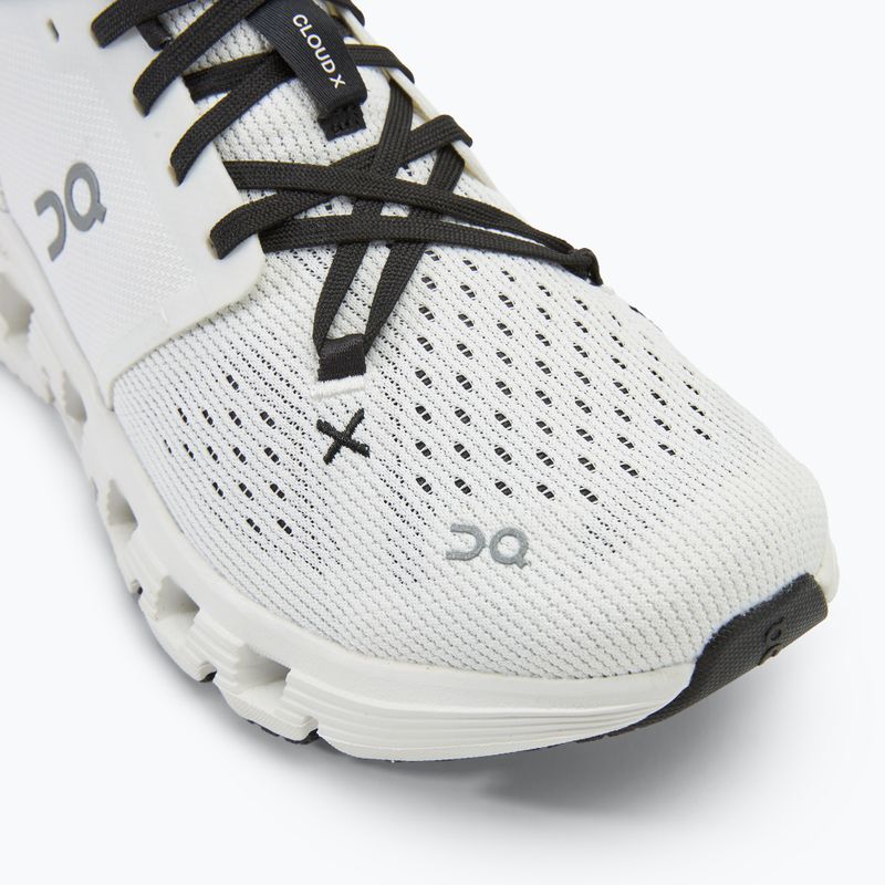 Damen Laufschuhe On Cloud X 4 elfenbein/schwarz 7