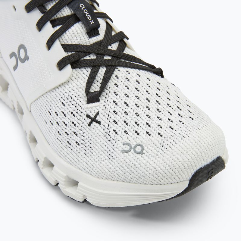 Damen Laufschuhe On Running Cloud X 4 elfenbein/schwarz 7