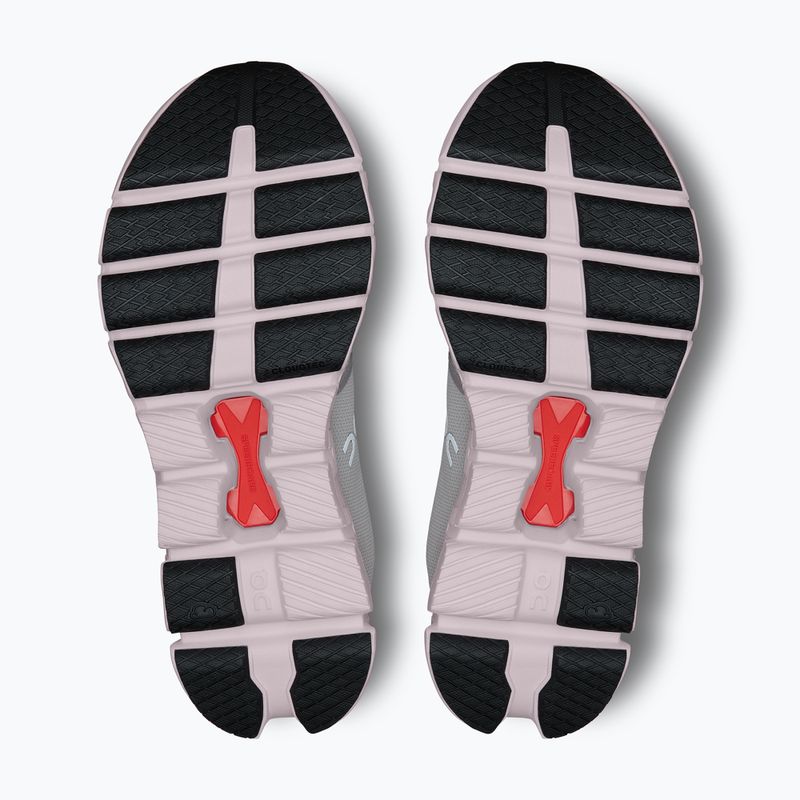 Damen Laufschuhe On Cloud X 4 silber/flame 12