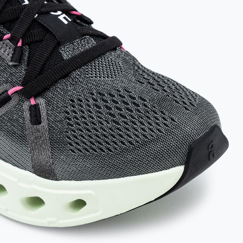 Women's On Cloudeclipse rock/lima Laufschuhe 7