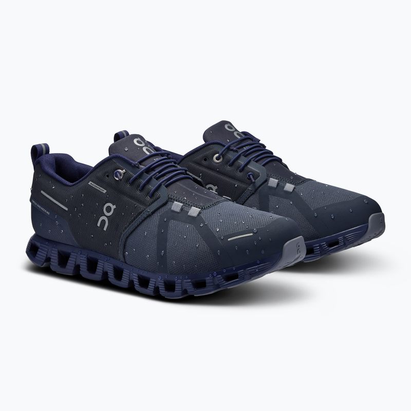 Herren Laufschuhe On Cloud 5 Waterproof navy/ink 8