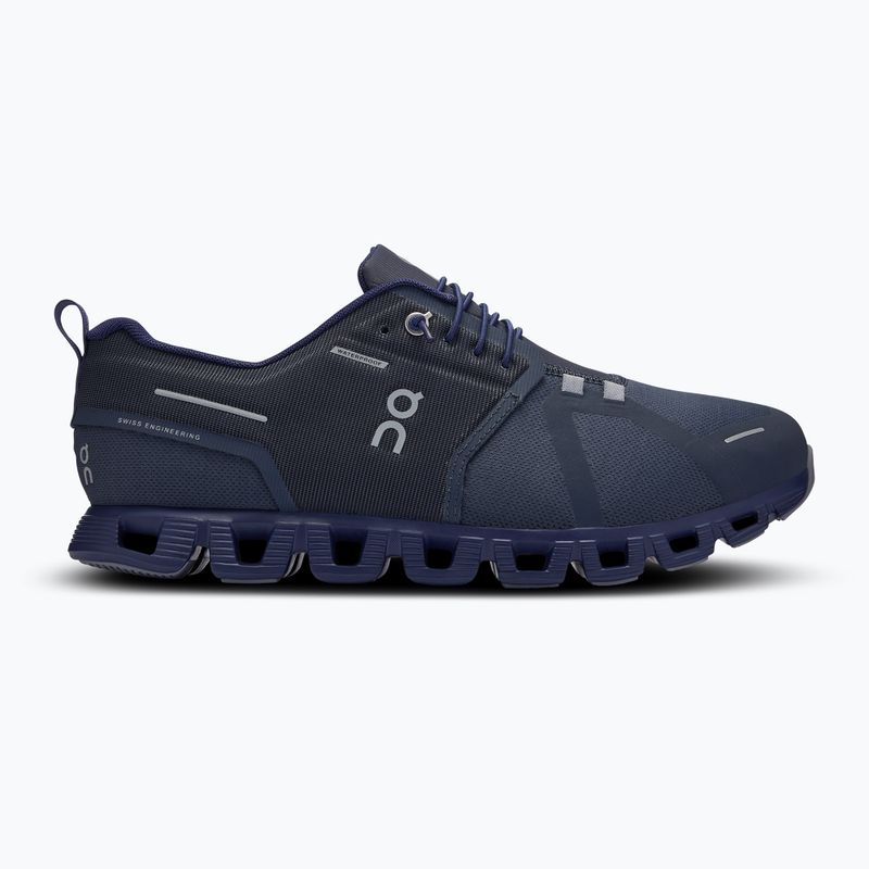 Herren Laufschuhe On Cloud 5 Waterproof navy/ink 9