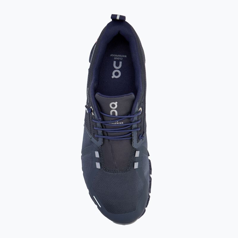 Herren Laufschuhe On Cloud 5 Waterproof navy/ink 5
