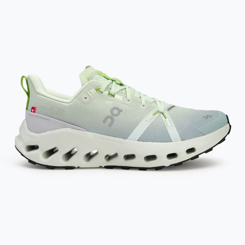 Damen Laufschuhe On Cloudsurfer Trail Wasserdicht lima/mineral 2