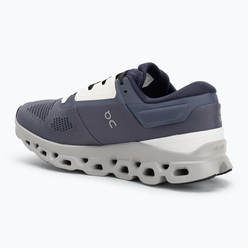Herren On Running Cloudstratus 3 Metall/Gletscher Laufschuhe 3