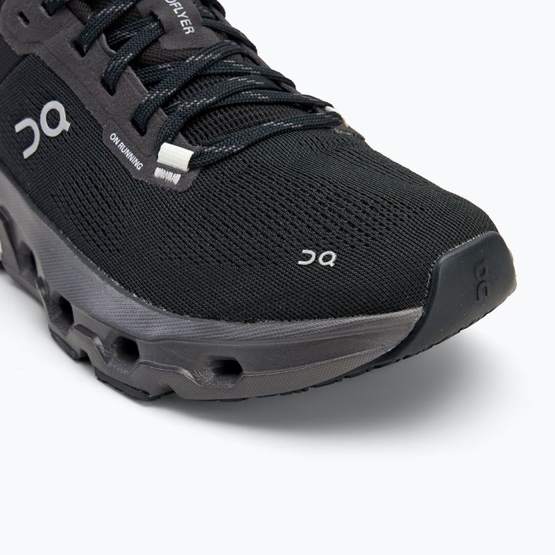 Women's On Cloudflyer 5 schwarz/weiß Laufschuhe 7