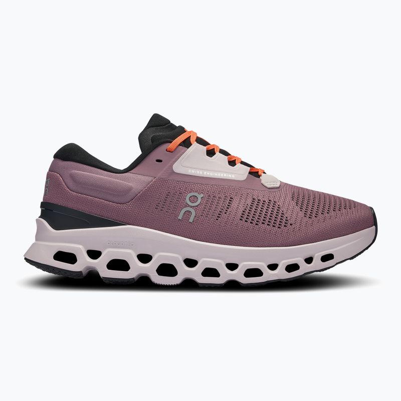 Damen On Cloudstratus 3 quartz/lily Laufschuhe 9