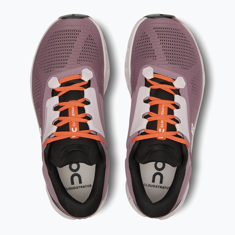 Damen On Cloudstratus 3 quartz/lily Laufschuhe 13