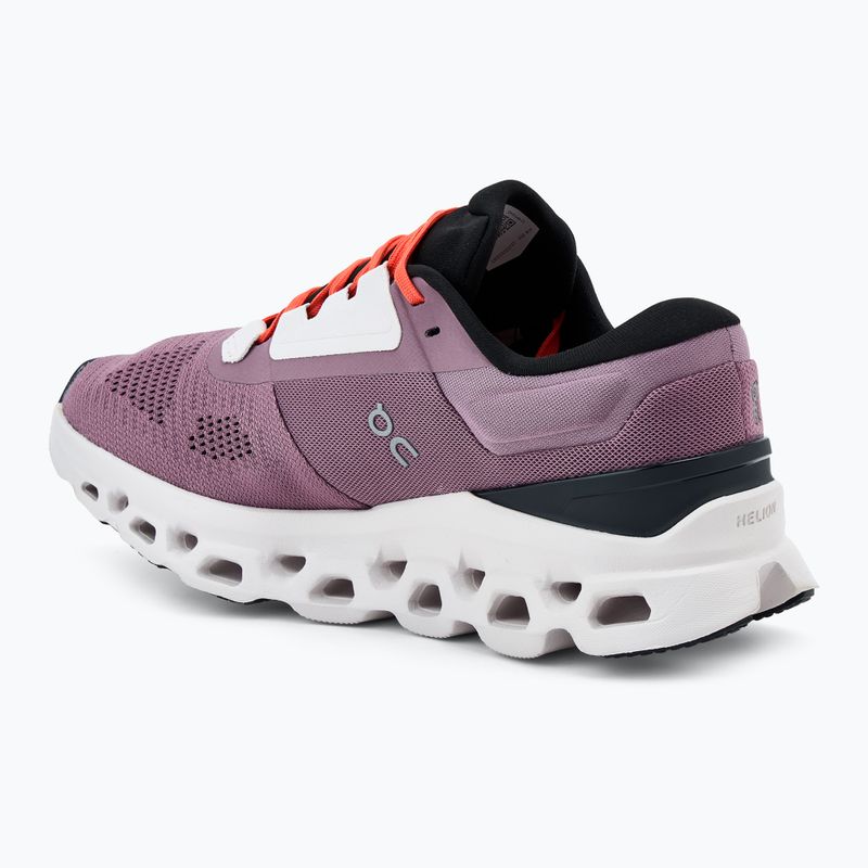 Damen On Cloudstratus 3 quartz/lily Laufschuhe 3