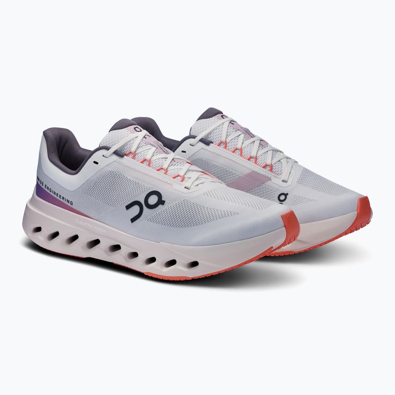 Herren On Cloudsurfer Next weiß/flame Laufschuhe 8