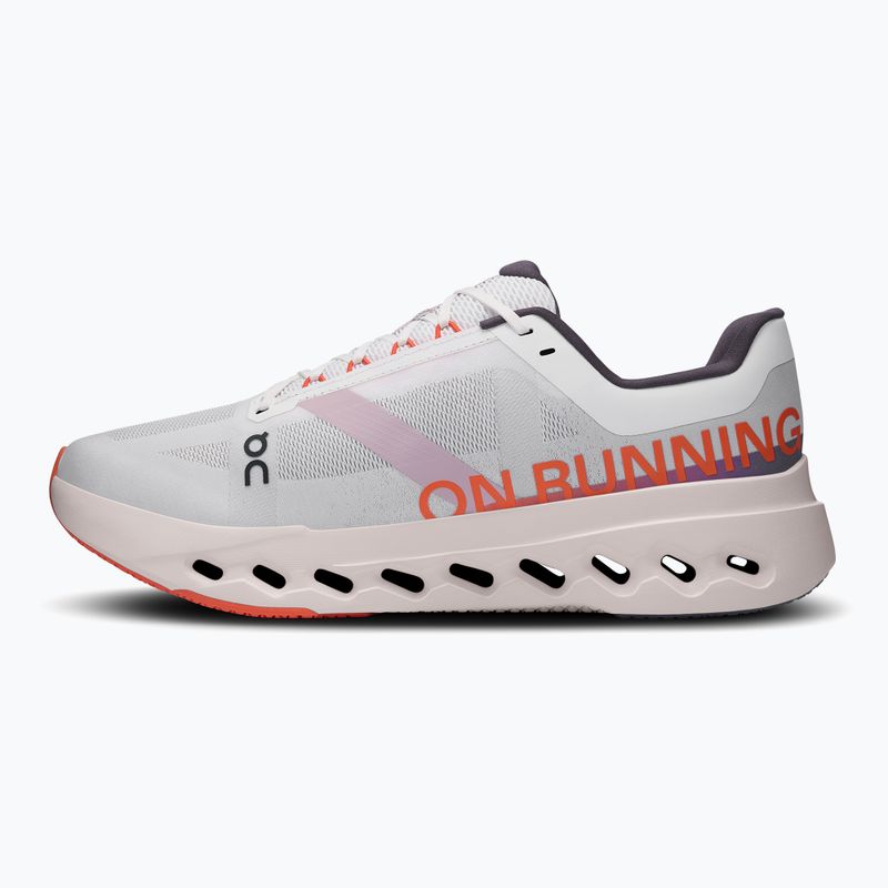 Herren On Cloudsurfer Next weiß/flame Laufschuhe 10