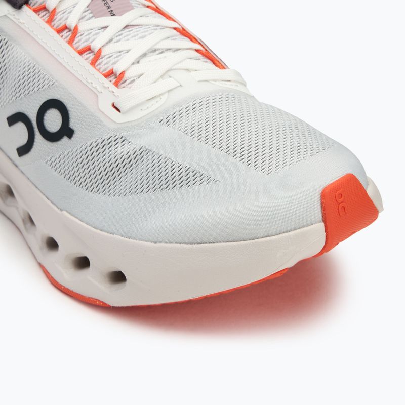 Herren On Cloudsurfer Next weiß/flame Laufschuhe 7