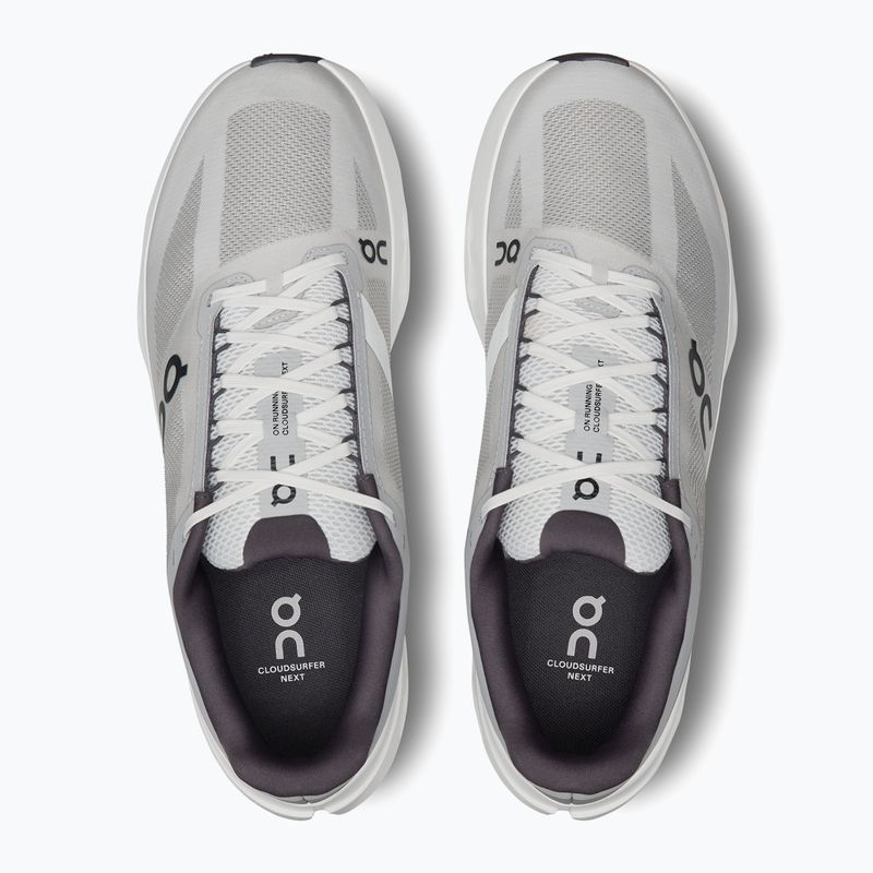 Herren On Cloudsurfer Next Wide glacier/weiß Laufschuhe 6