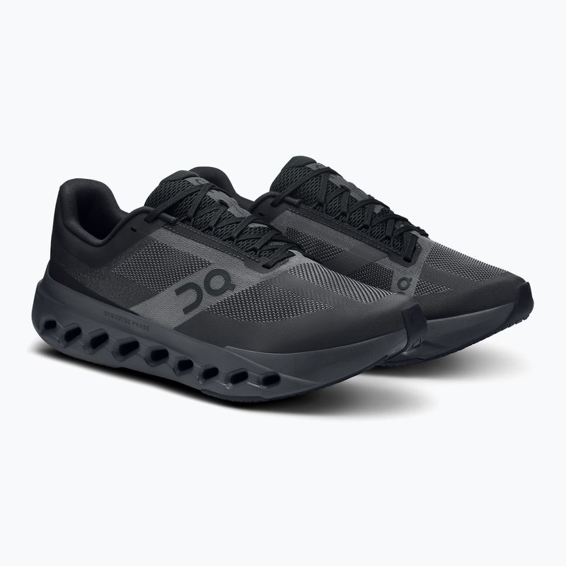 Herren On Cloudsurfer Next Wide schwarz/eclipse Laufschuhe