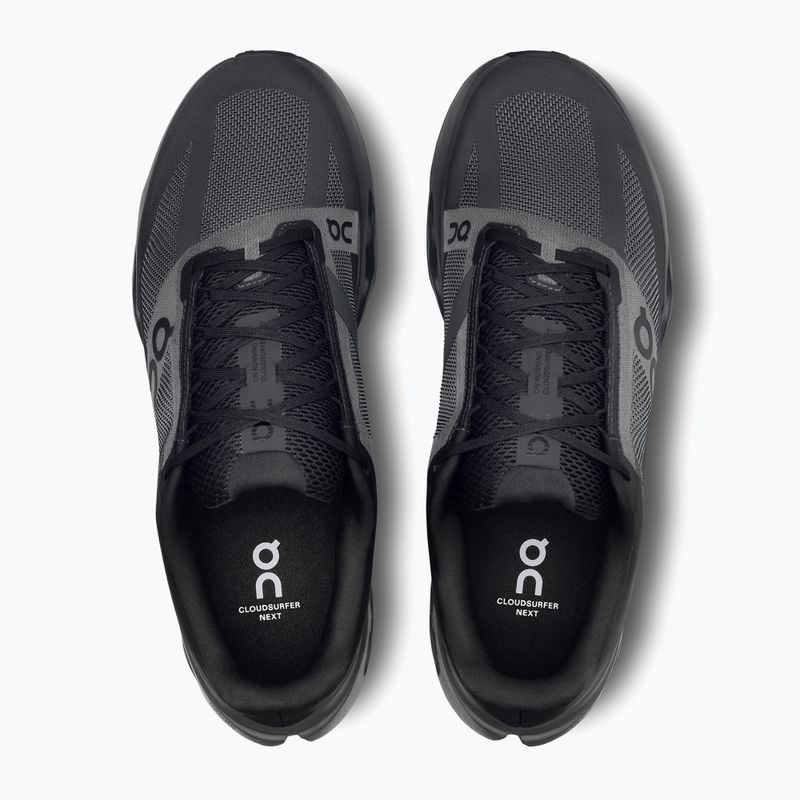 Herren On Cloudsurfer Next Wide schwarz/eclipse Laufschuhe 6