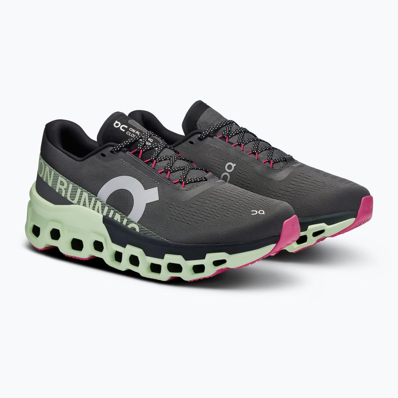 Herren On Running Cloudmonster 2 Asphalt/Lima Laufschuhe 8