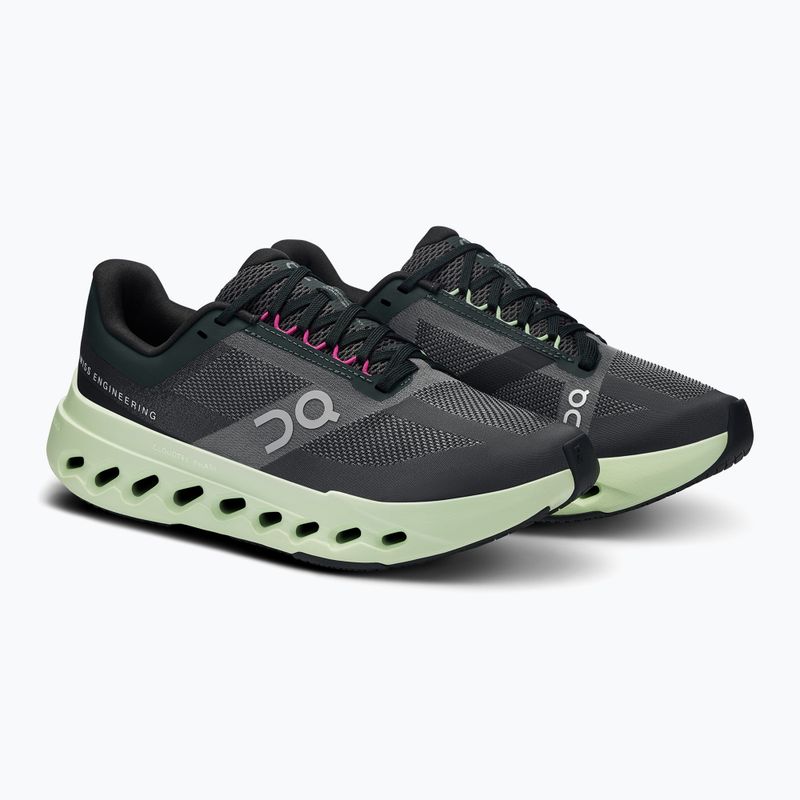 Damen On Running Cloudsurfer Next schwarz/lima Laufschuhe 8