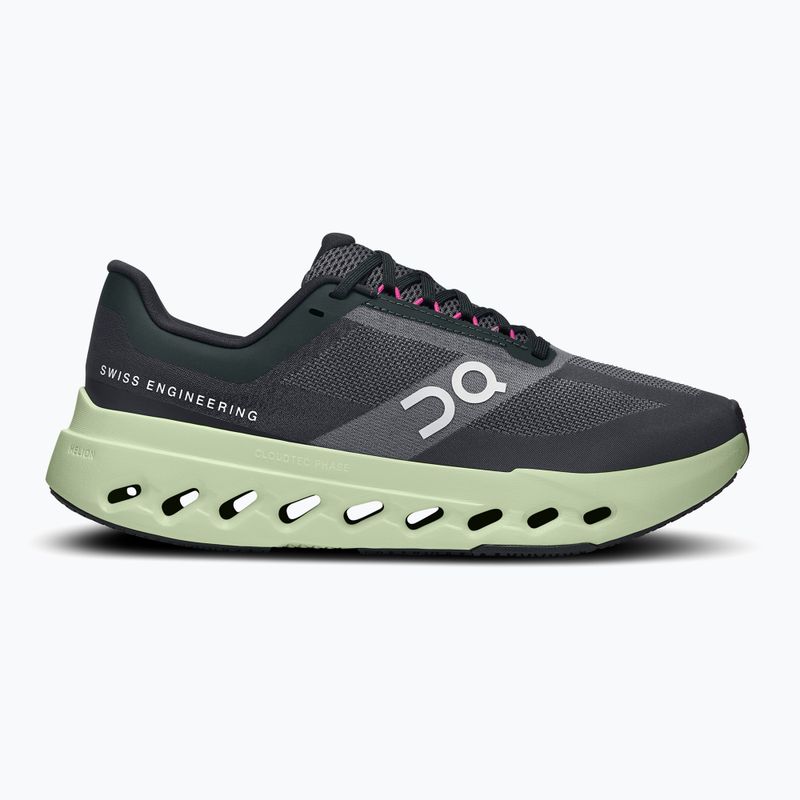 Damen On Cloudsurfer Next schwarz/lima Laufschuhe 9