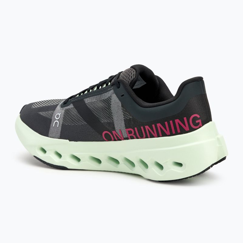 Damen On Cloudsurfer Next schwarz/lima Laufschuhe 3