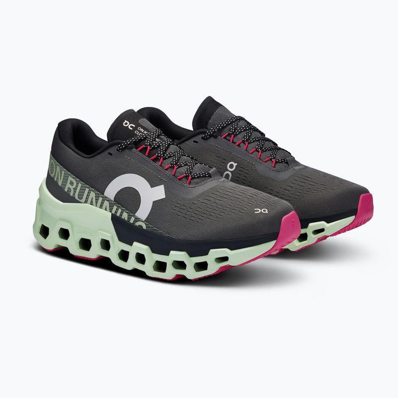 On Running Cloudmonster 2 Asphalt/Lima Laufschuhe Damen 8