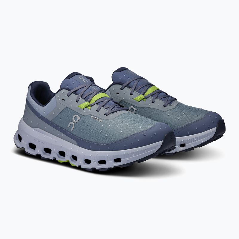 Herren Laufschuhe On Cloudvista 2 Waterproof mist/heather 8