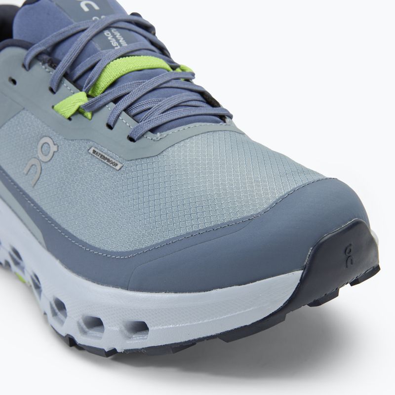 Herren Laufschuhe On Cloudvista 2 Waterproof mist/heather 7