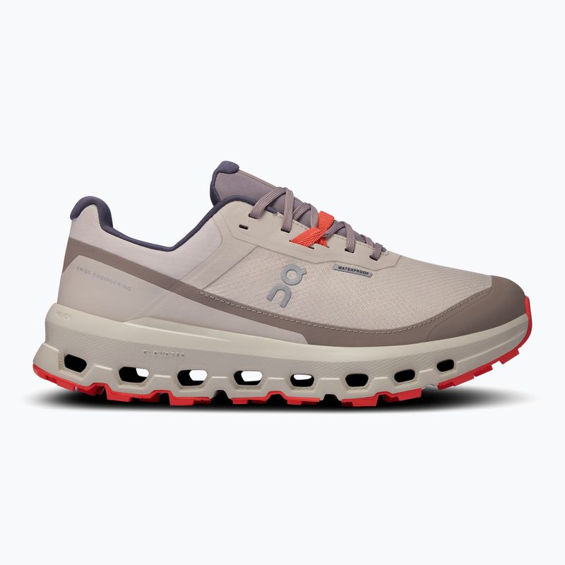 Women's On Running Cloudvista 2 Wasserdichte Perle/Eis Laufschuhe 9