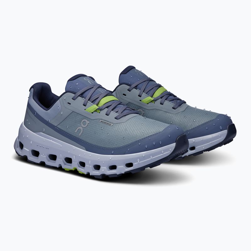 Women's On Cloudvista 2 Wasserdichte Laufschuhe mist/heather 8