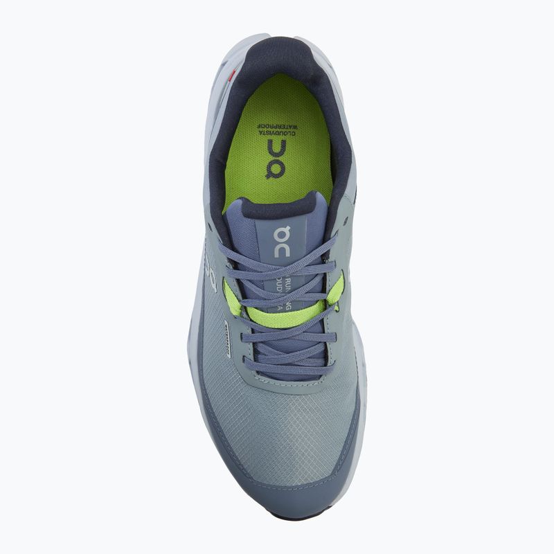 Women's On Cloudvista 2 Wasserdichte Laufschuhe mist/heather 5