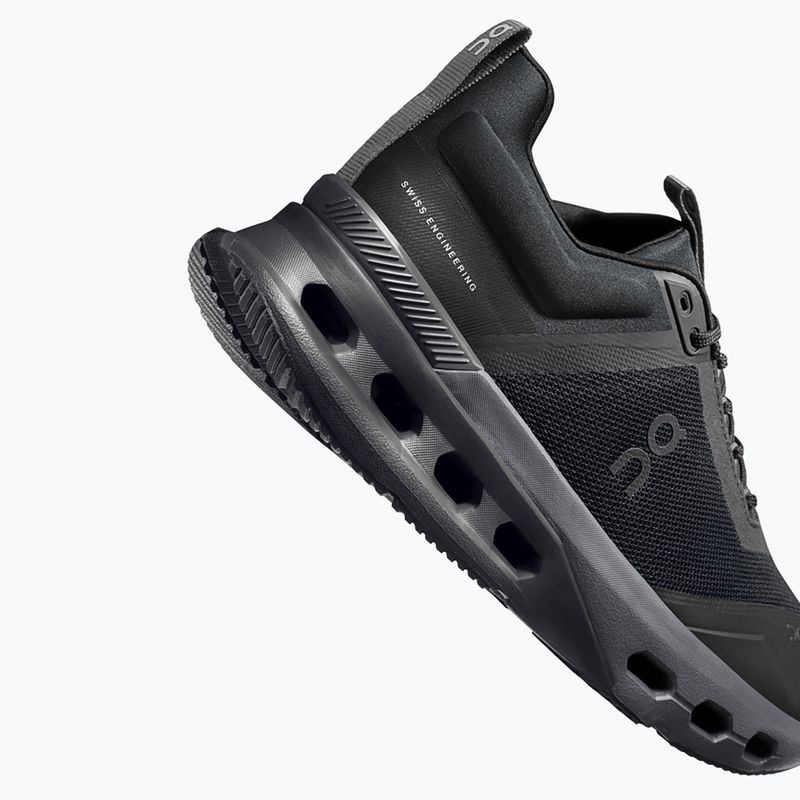 Damen-Trainingsschuhe On Running Cloudnova X black/eclipse 8