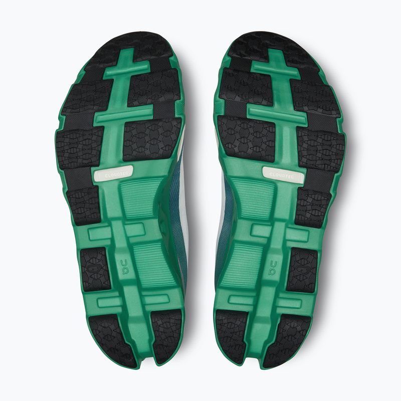 Herren On Running Cloudmonster Hyper weiß/mint Laufschuhe 5