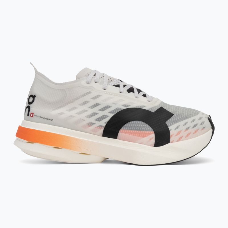 On Running Cloudboom Strike Damen Laufschuhe weiß/schwarz 2
