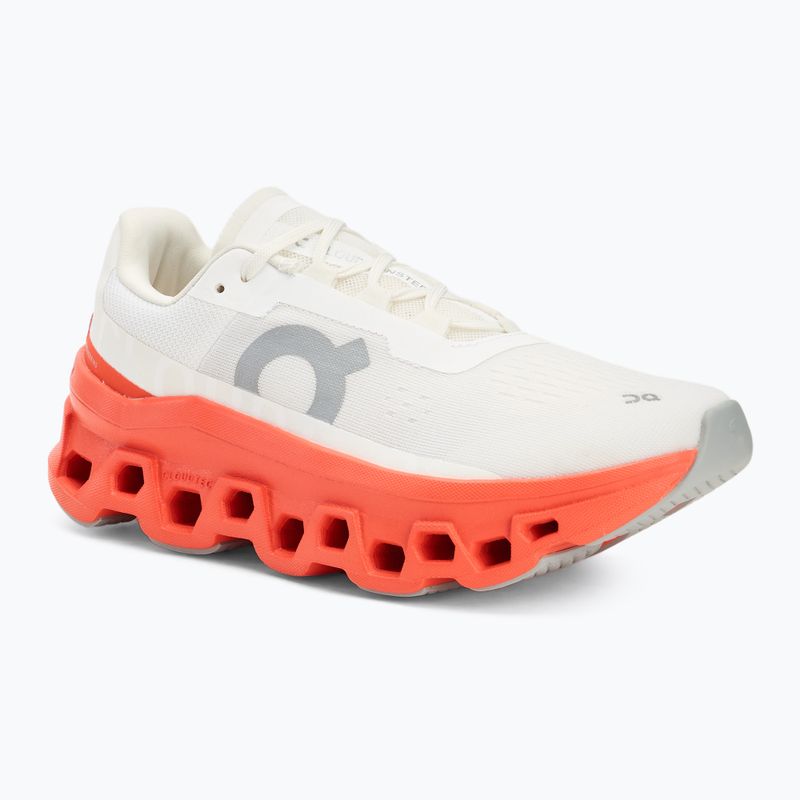 Laufschuhe Damen On Cloudmonster white/flame
