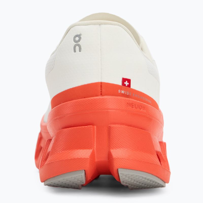 Laufschuhe Damen On Cloudmonster white/flame 6