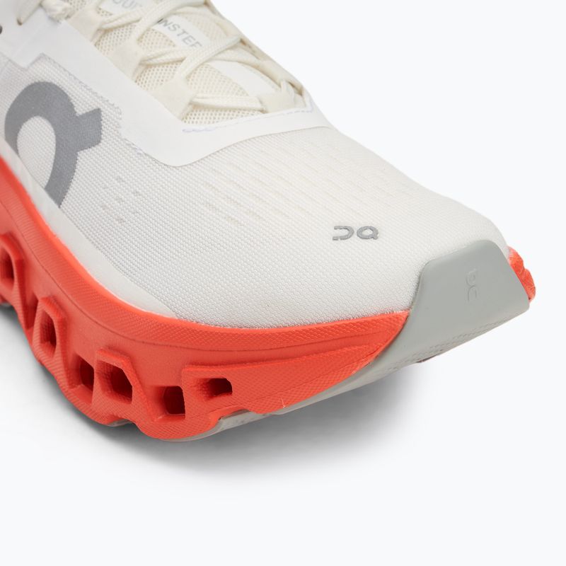 Laufschuhe Damen On Cloudmonster white/flame 7