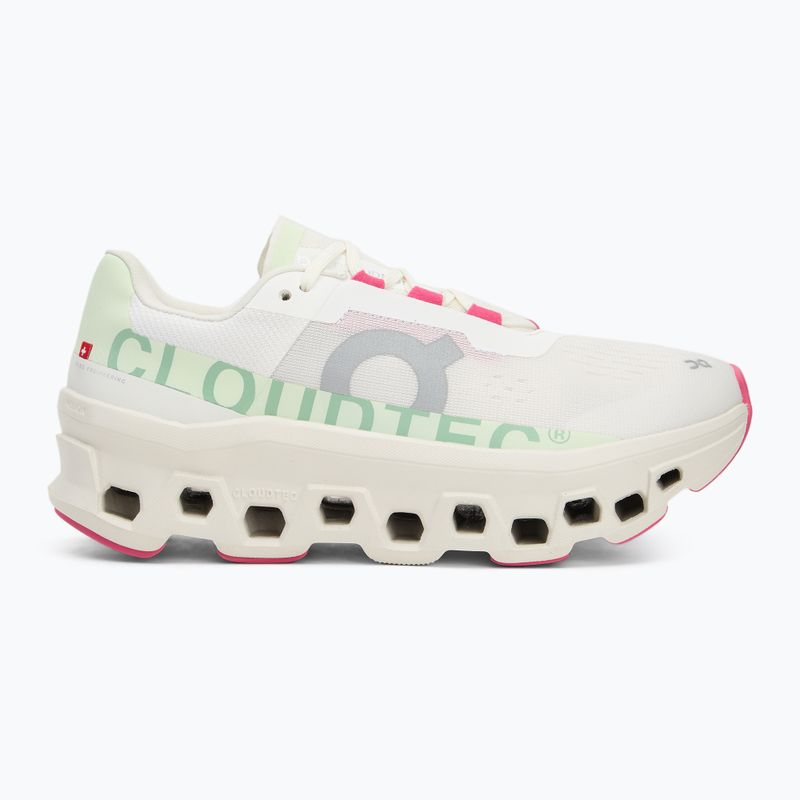 Laufschuhe Damen On Cloudmonster white/lima 2