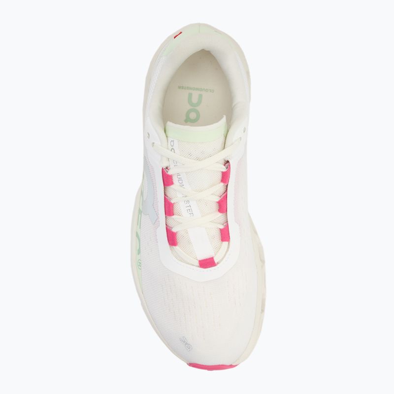 Laufschuhe Damen On Cloudmonster white/lima 5